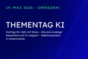 VdW Sachsen: Thementag KI KI Anrufbeantworter
