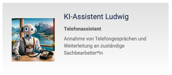 KI Assitent Ludwig Kundenservice Hausverwaltung