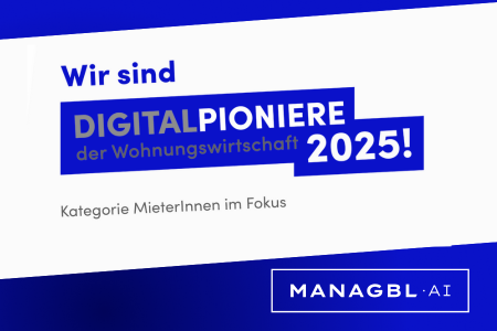 MANAGBL.AI Digitalpioniere der Wohnungswirtschft 2025
